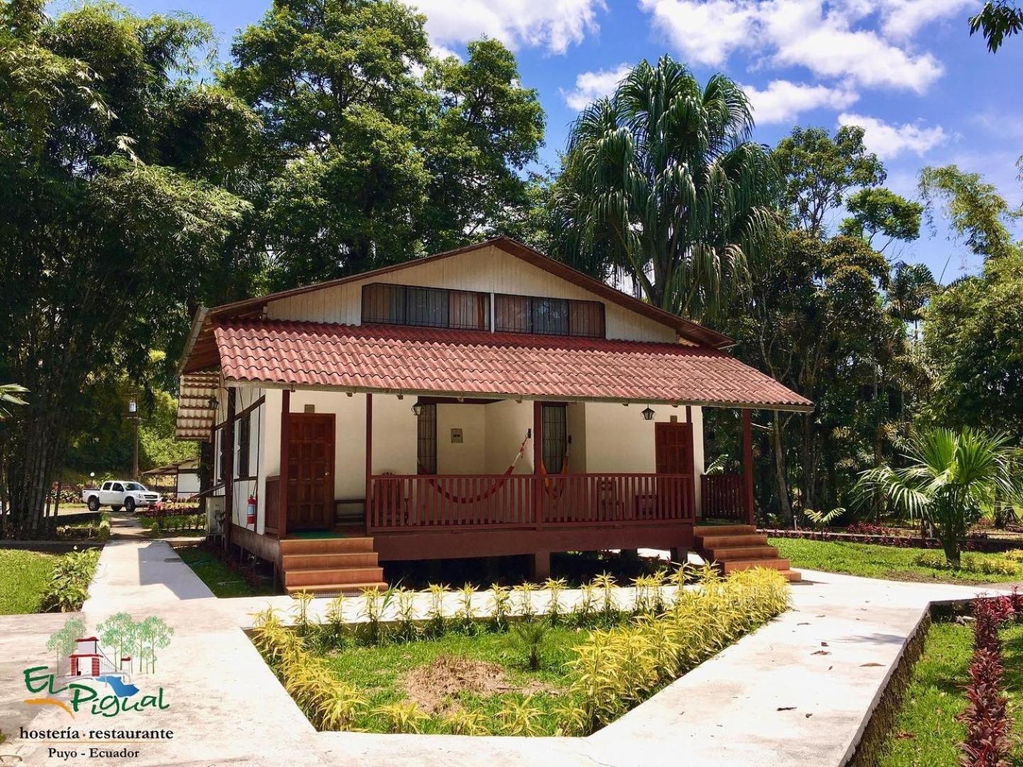 Hosteria Finca El Pigual Пуйо Экстерьер фото